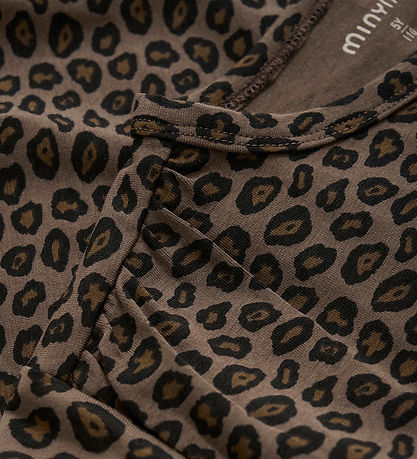 Minymo Blouse - AOP - Chocolate Chip