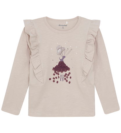 Minymo Blouse - Smoke Gray