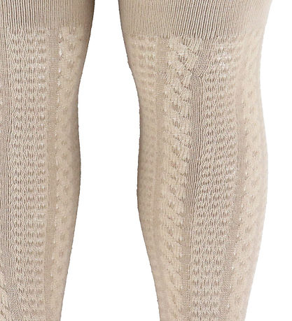 Minymo Tights - Knitted - 2-Pack - Woodrose