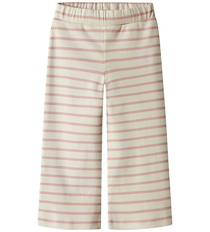 Lil' Atelier Trousers - NmfLimia - Turtledove/Misty Rose