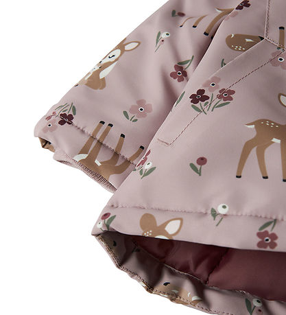 Name It Down Jacket - NbfMaxi - Violet Ice/BAMBI