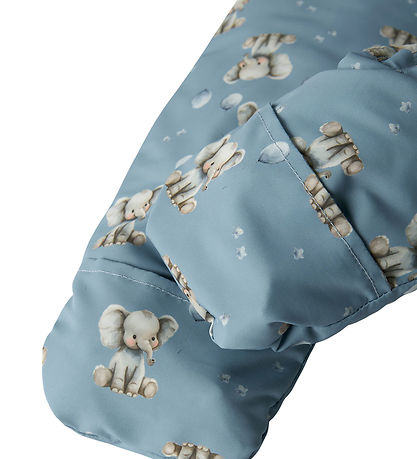 Name It Snowsuit - NbmMax - Rain Washed/Elephant