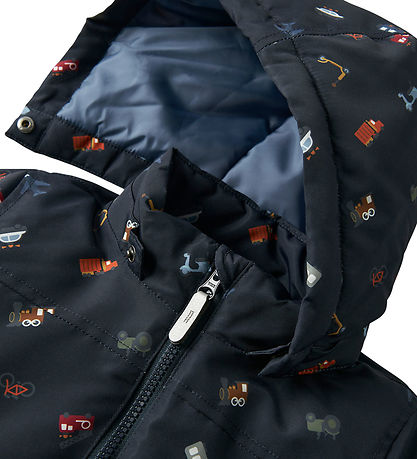 Name It Down Jacket - NmmMax - Dark Sapphire/Transportation