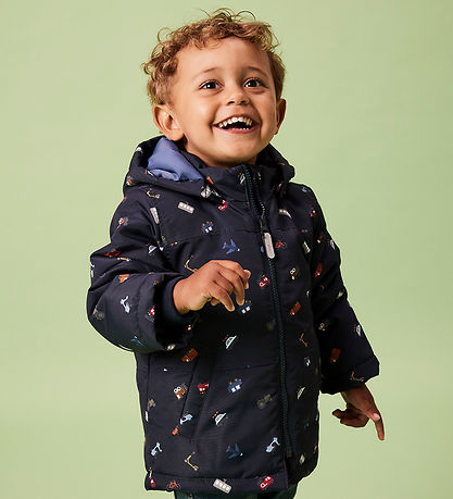 Name It Down Jacket - NmmMax - Dark Sapphire/Transportation