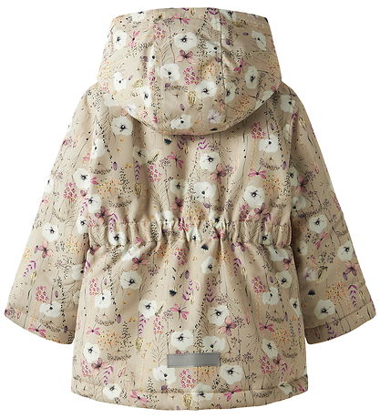Name It Down Jacket - NmfMaxi - Peyote/Bouquet