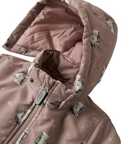 Name It Down Jacket - NmfMaxi - Woodrose/Unicorn