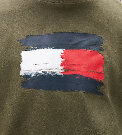 Tommy Hilfiger T-skjorte - Tinn Green
