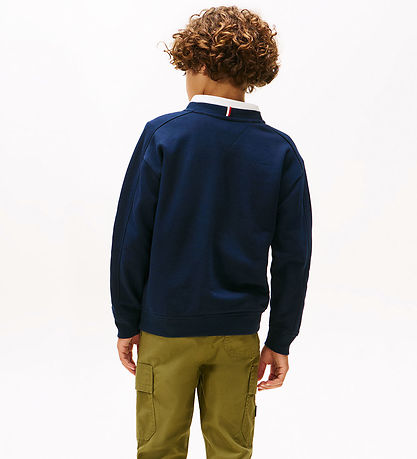 Sweat-shirt Tommy Hilfiger - Varsity - Dark Nuit Marine