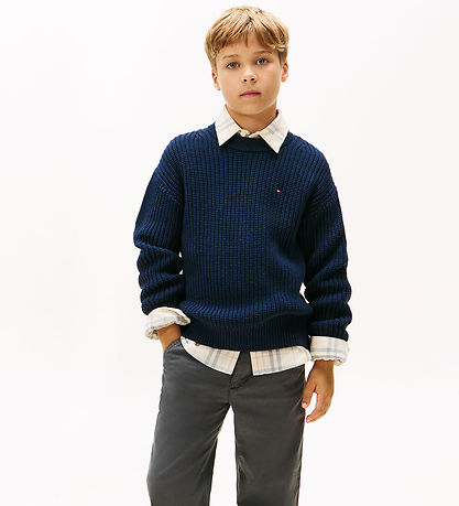 Tommy Hilfiger Blouse - Knitted - Dark Night Navy