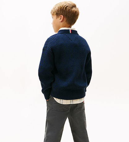 Tommy Hilfiger Blouse - Knitted - Dark Night Navy