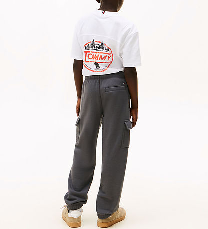 Tommy Hilfiger Sweatpants - Cargo - Washed Black