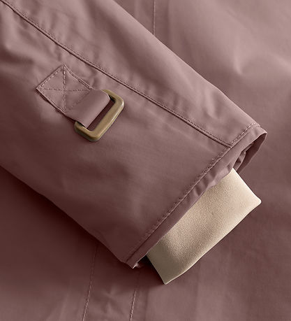 Mini A Ture Winter Coat - MatWally Fleece - Peppercorn Plum