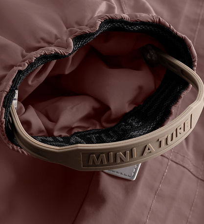 Mini A Ture Snowsuit - MatWisti Fleece - Peppercorn Plum