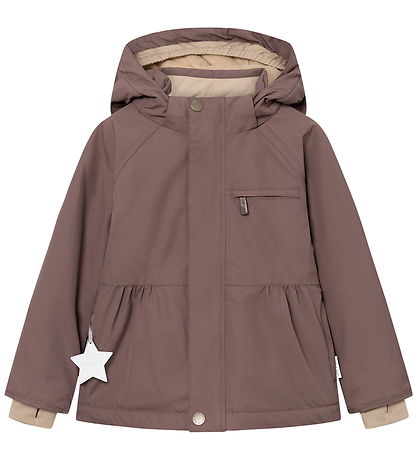 Mini A Ture Winter Coat - MatBriddine Fleece - Peppercorn Plum