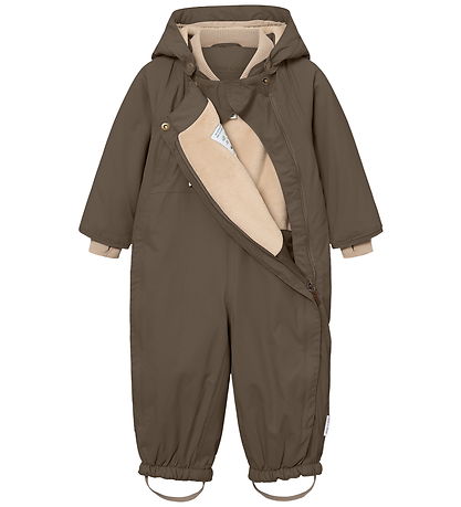 Mini A Ture Snowsuit - MatWisti Fleece - Tarmac Green