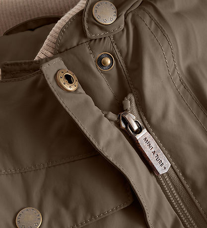 Mini A Ture Snowsuit - MatWisti Fleece - Tarmac Green