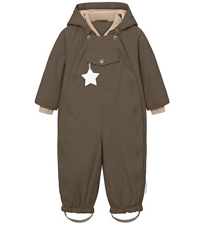 Mini A Ture Snowsuit - MatWisti Fleece - Tarmac Green
