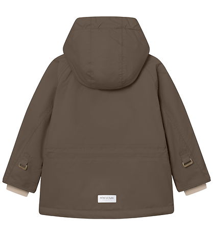 Mini A Ture Winter Coat - MatWally Fleece - Tarmac Green