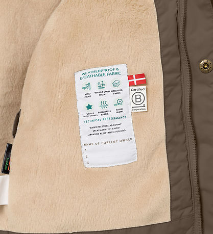 Mini A Ture Winter Coat - MatWally Fleece - Tarmac Green