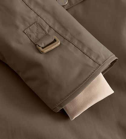 Mini A Ture Winter Coat - MatWang Fleece - Tarmac Green