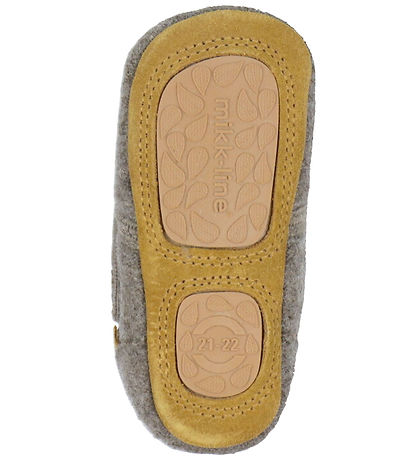 Mikk-Line Slippers - Prewalker Wool - Melange Denver