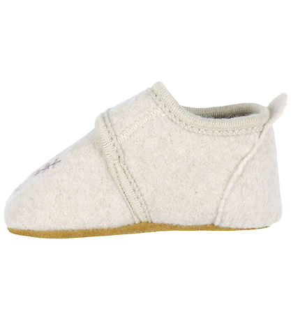 Mikk-Line Slippers - Prewalker Wool - Off White