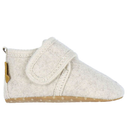 Mikk-Line Slippers - Prewalker Felt - Off White
