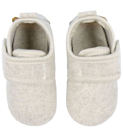 Mikk-Line Slippers - Prewalker Felt - Off White