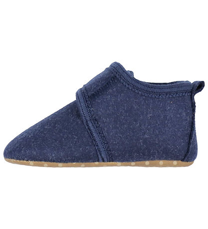 Mikk-Line Slippers - Prewalker Felt - Blue Nights