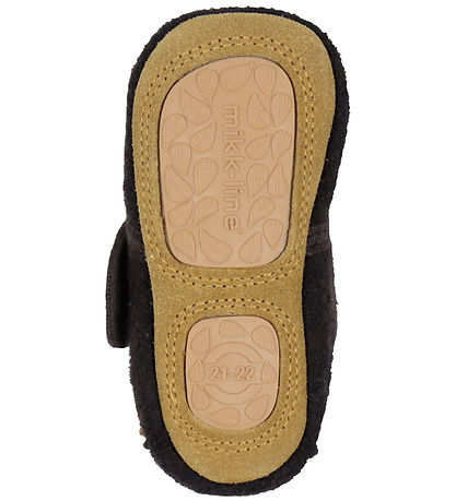 Mikk-Line Slippers - Prewalker Wool - Raisin