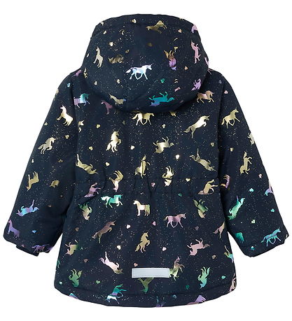 Name It Puffer Jacket - Noos - NmfMaxi - Dark Sapphire/Unicorn