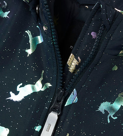 Name It Puffer Jacket - Noos - NmfMaxi - Dark Sapphire/Unicorn