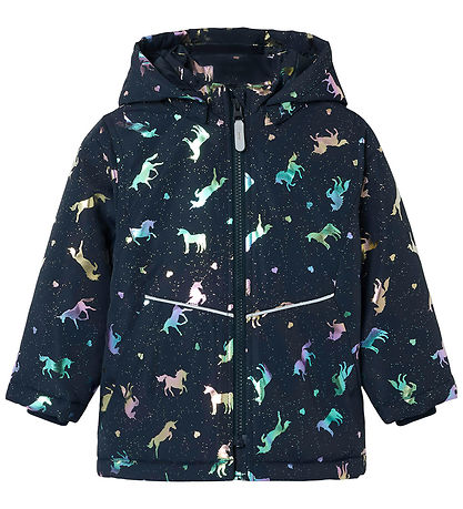Name It Puffer Jacket - Noos - NmfMaxi - Dark Sapphire/Unicorn