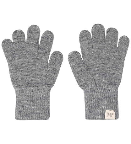 MP Gloves - Wool - Comfy - 2-Pack - Mix Light Grey/Flour Blue