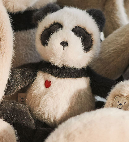 Liewood Soft Toy - Berto Panda - 34 cm - Sandy/Dark Grey