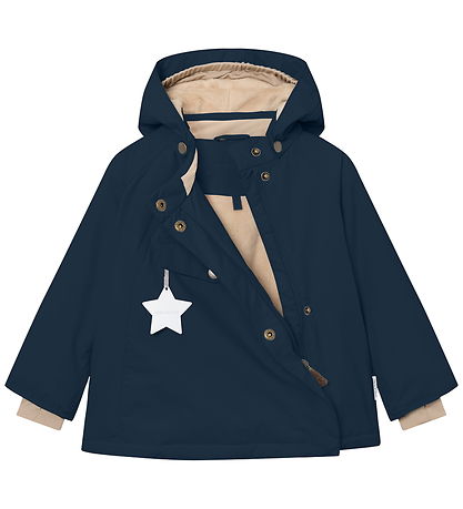 Mini A Ture Vinterjacka - MatWang Fleece - Outer Space