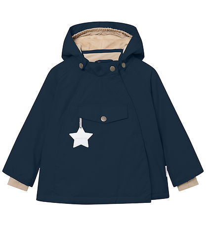 Mini A Ture Vinterjacka - MatWang Fleece - Outer Space