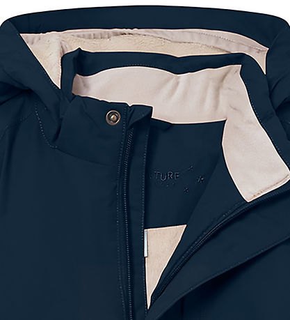Mini A Ture Winter Coat - MatAdyanko Fleece - Outer Space