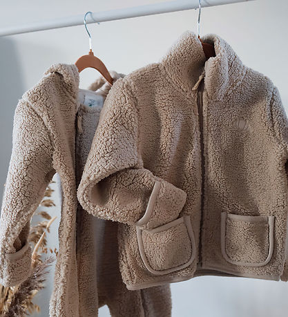 VACVAC Fleece Jacket - Melun - Iced Coffee