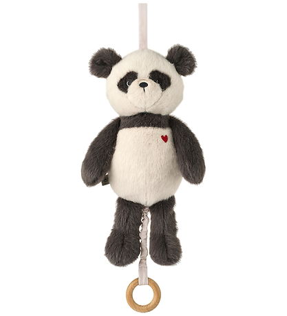 Peluche av. musique Liewood - Makenna Panda - Sandy/Dark Grey