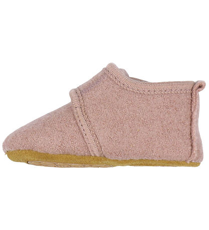 Mikk-Line Slippers - Prewalker Wool - Adobe Rose