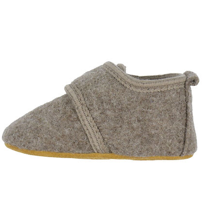 Mikk-Line Slippers - Prewalker Wool - Melange Denver