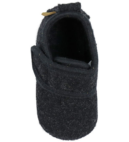 Mikk-Line Slippers - Prewalker Wool - Anthracite Melange