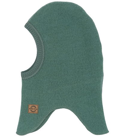 Cagoule Mikk-Line - Laine - 1-couche - Démêlant Green