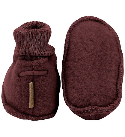 Mikk-Line Booties - Wool - Rum Raisins