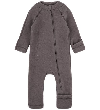 Mikk-Line Pramsuit - Wool - Sparrow
