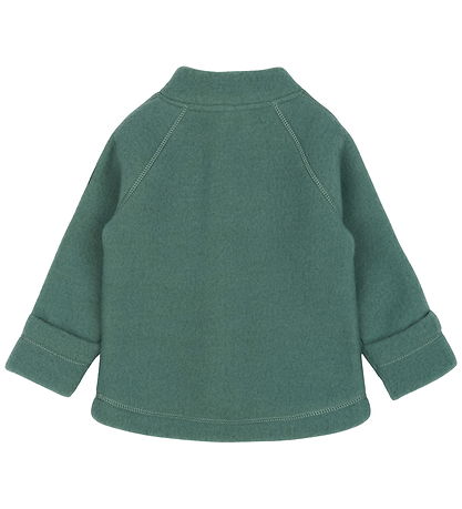 Mikk-Line Cardigan - Wool - Conditioner Green
