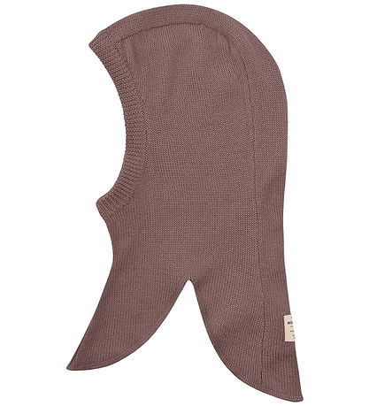 Mini A Ture Balaklava - Enkel - Ull - MatKea - Pepparkorn Plum