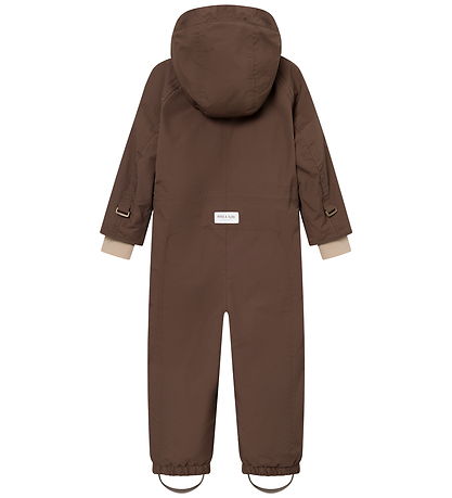 Mini A Ture Schneeanzug - MatWanni Fleece - Chestnut Brown