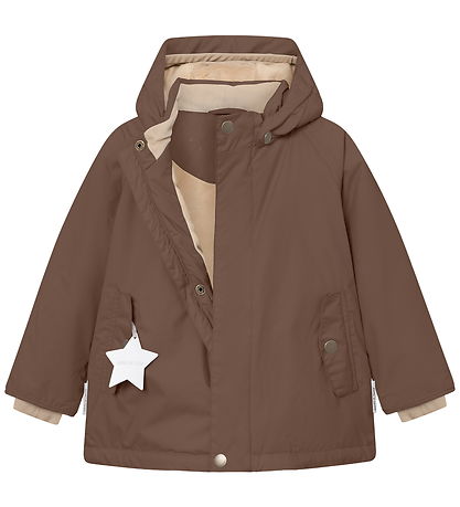 Mini A Ture Winter Coat - MatWally Fleece - Chestnut Brown